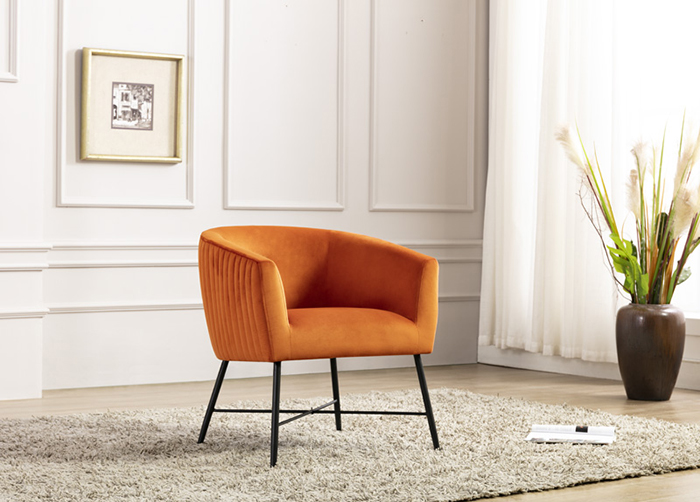 Zara Velvet Accent Chair